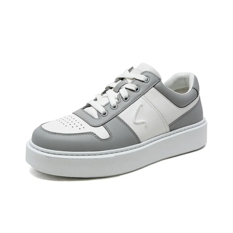 Satchi Skateboard Shoes Men Low Top White-1