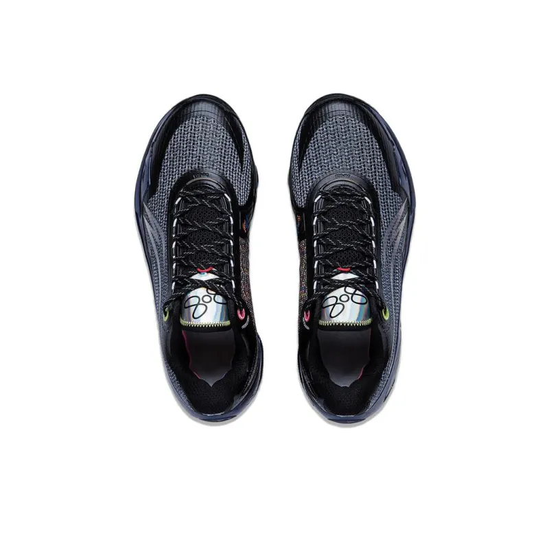 LiNing Wade 808 Ultra Cushioning Wear Resistant Low Top Basketball Shoes Men's Black-3