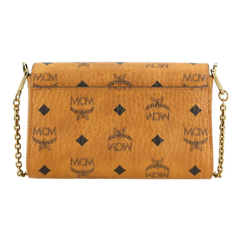 MCM Millie Visetos Coated Canvas Crossbody Bag, Shoulder Bag Small Size Women's-2
