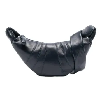 Lemaire Croissant Series Lambskin Croissant Shoulder Bag Unisex Blue