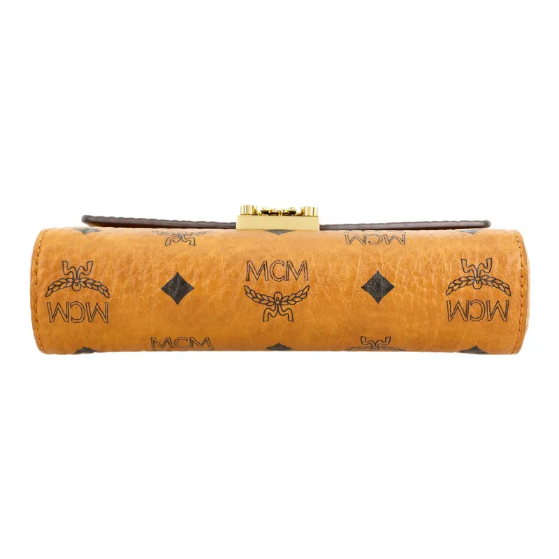 MCM Millie Visetos Coated Canvas Crossbody Bag, Shoulder Bag Small Size Women's-3