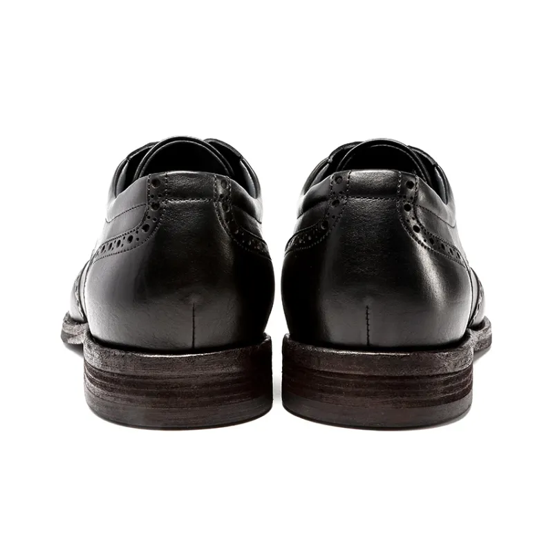 Satchi Dress Shoes Men Low Top Black-4