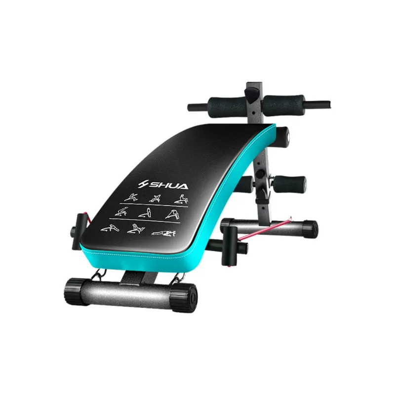 SHUA Home Multifunctional Abdominal Support Device Abdominal Board Supine Boards Blue Unisex-1