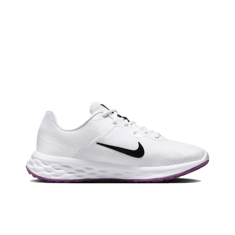 Nike Revolution 6 Wide 'White Vivid Purple' Women's-1