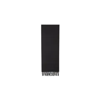 SAINT LAURENT Logo Embroidered Scarf