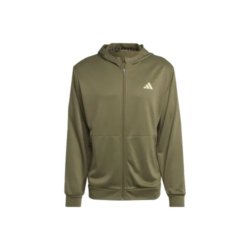 Adidas Essential Sweatshirts Men Olive Green