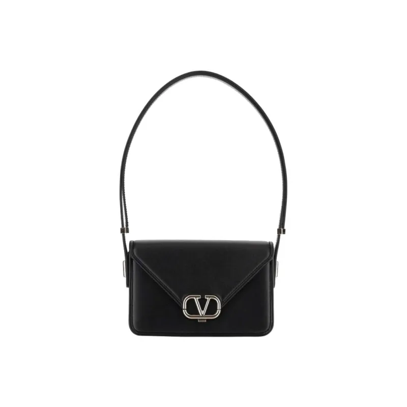 Valentino GARAVANI Calfskin Handbag Shoulder Bag Women's Black-0