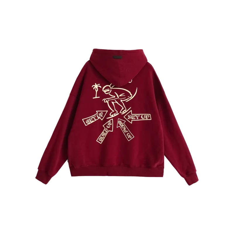 WAITINGWAVE Sweatshirts Unisex-1
