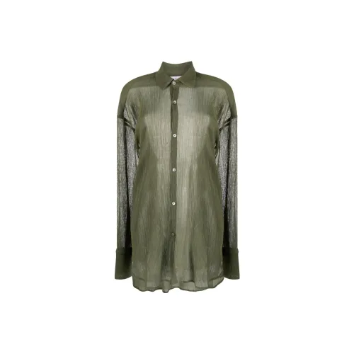 Ludovic de Saint Sernin Semi-sheer Crepon Shirt