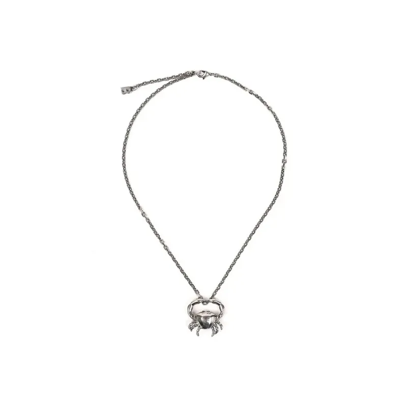 Balenciaga Necklaces Unisex Silver-1