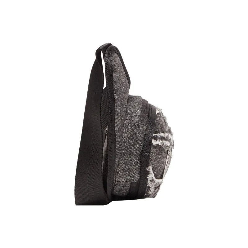 DIESEL Cotton And Polyester Blend Sling Bag, One Shoulder, Crossbody, Fanny Pack Regular Men's Black-2