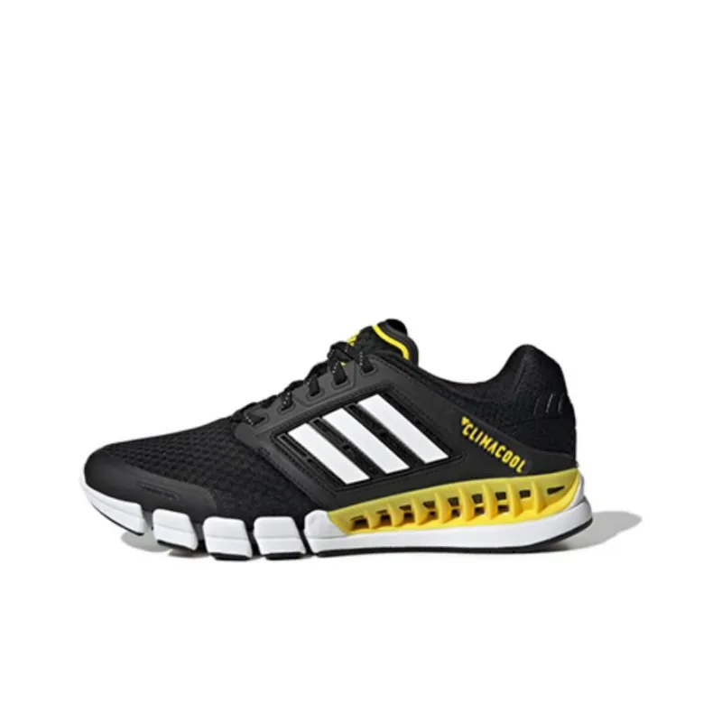 Adidas Revolution Shoes 'Black White Yellow'-0