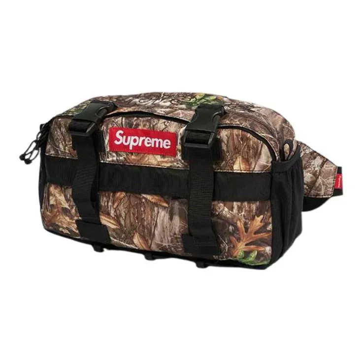 Supreme Nylon Crossbody Bag, Sling Bag, Fanny Pack Regular Unisex Brown-1