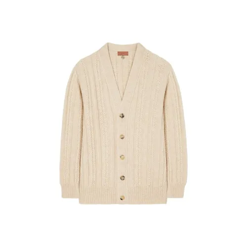 Alanui The Talking Glacier Cable-knit Cardigan