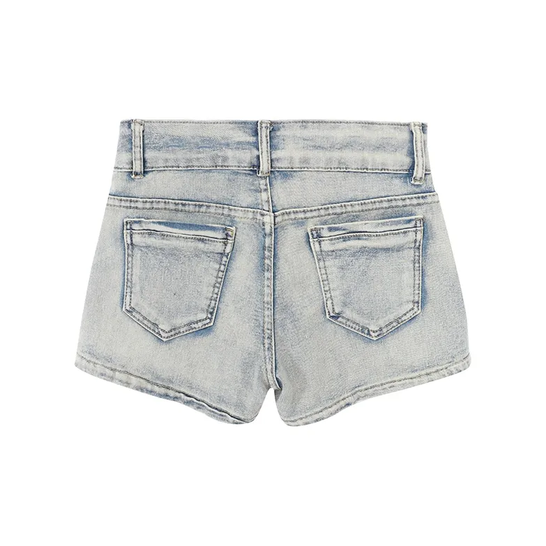 MIMOSA CHUR Denim Shorts Women's Vintage-1