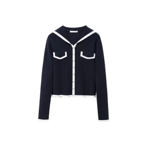 OVV Knitwear Women's Navy Blue C4