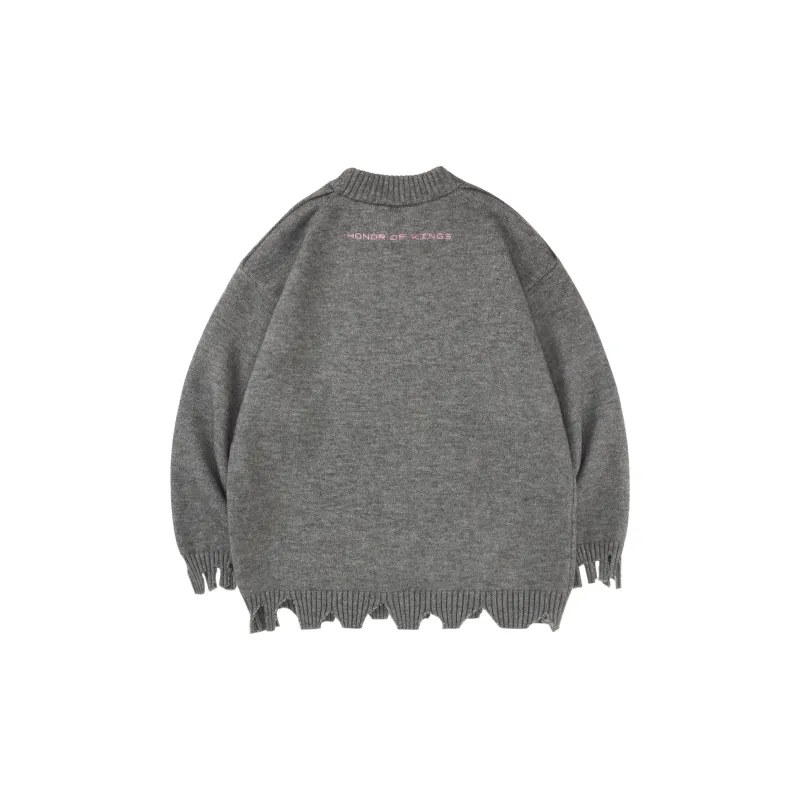 Honor Of Kings X FPA X King Of Kings AW23 Co branded Series Sweaters Unisex-6
