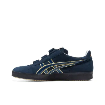 Asics Rote Referee Nb Slip Resistant Low Top Training Shoes Unisex Blue Yellow