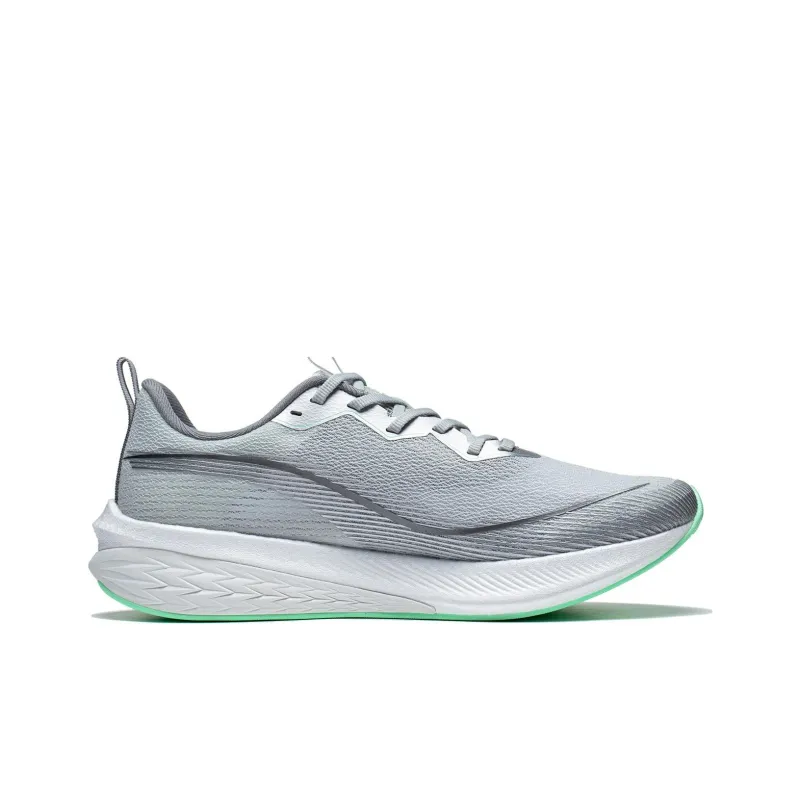 LiNing Red Hare 6 Pro Abrasion Resistant Low Top Running Shoes Men's Gray-1