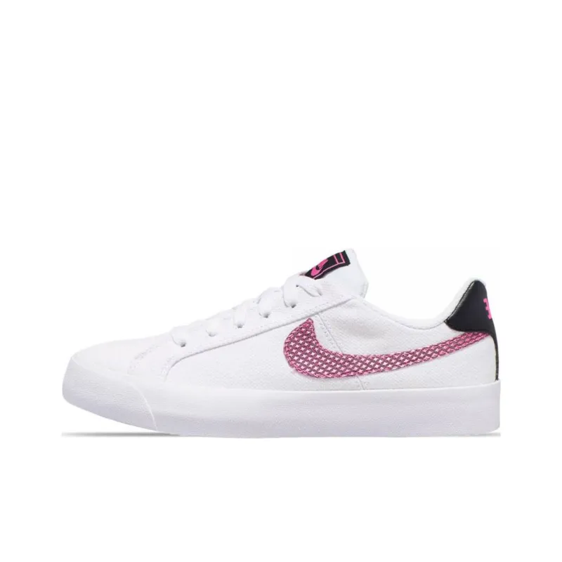 Nike Court Royale Wear-Resistant Low-Top Skateboard Shoes Women's White-0