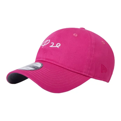 New Era Baseball Caps Unisex Rose Red