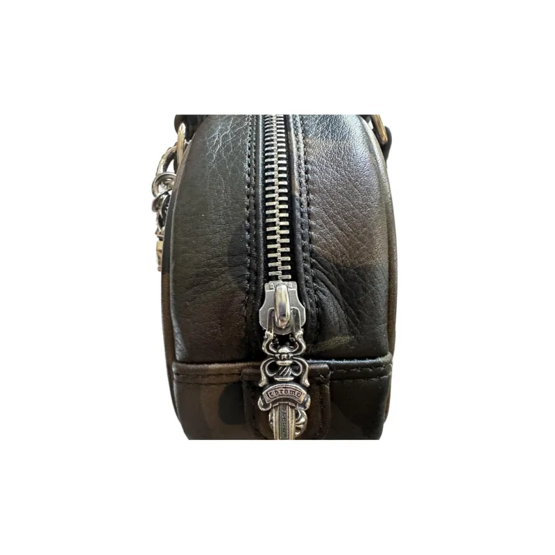 Chrome Hearts Leather Bowling Bag Handbag Women's Jasper-5