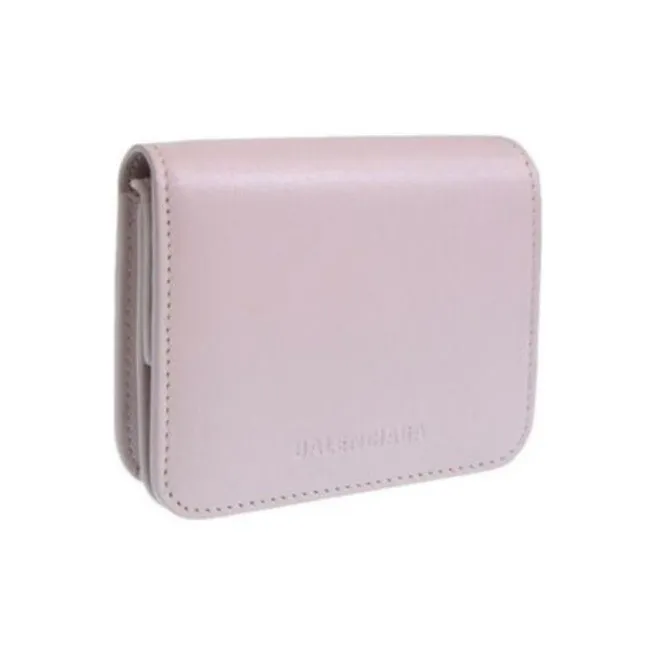 Balenciaga Leather Wallet Regular Women's Light Pink-1