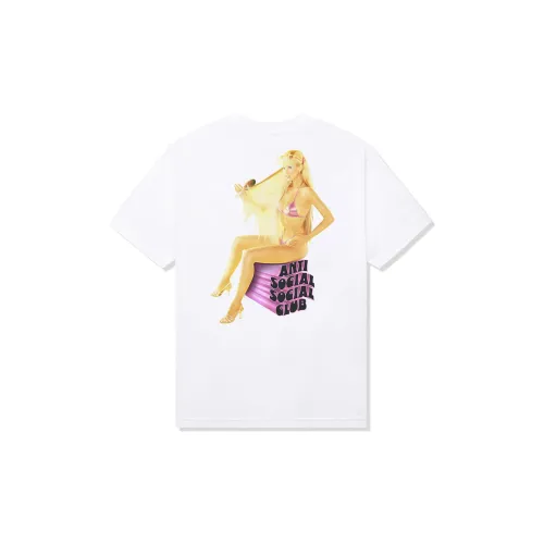 Barbie X ANTI SOCIAL SOCIAL CLUB T-Shirts Unisex White