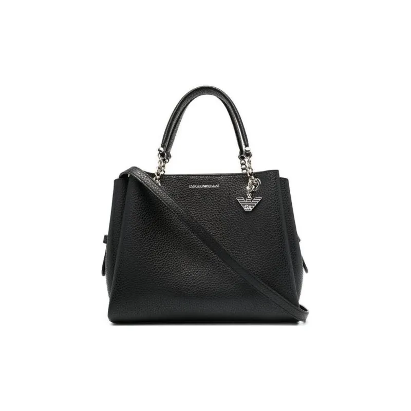 EMPORIO ARMANI PVC Handbag Regular Women's Black-0