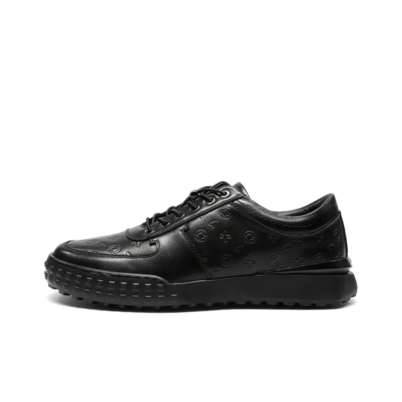 Satchi Stylish Skateboarding Shoes Men's Black-0