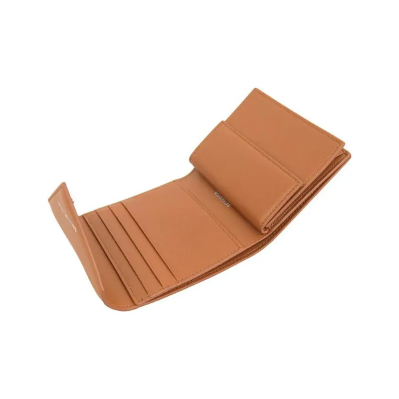 Balenciaga Leather Wallet Regular Women's Brown Yellow-4