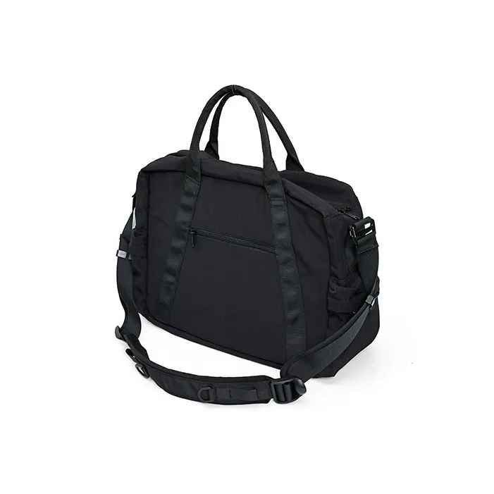 MYEDITION Shoulder Bag, Crossbody Bag, Handbag Tote Nylon Black/Gray Unisex-4