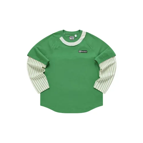 FILA FUSION FACETASM Sweatshirts Men Green Onion Green