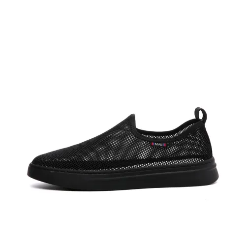 YEDANI Low Top Casual Shoes Men's Black