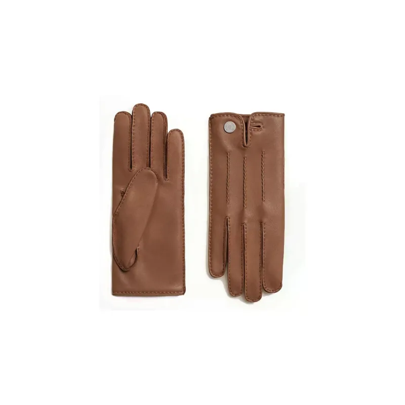 HERMES Other Gloves Men's Brown-0