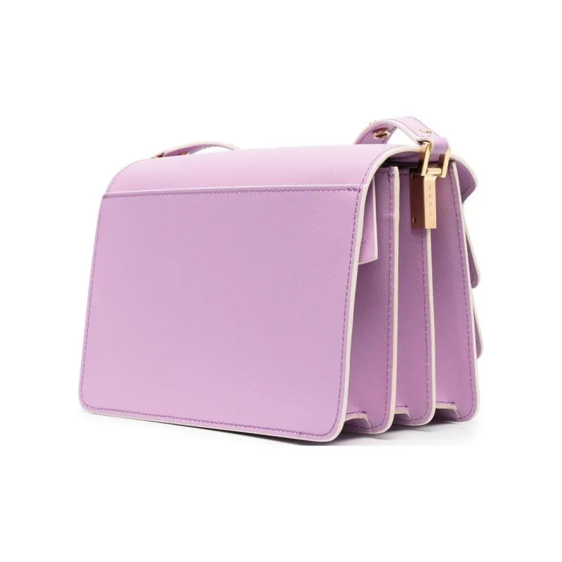 MARNI Trunk Foldover Top Medium Shoulder Bag-1