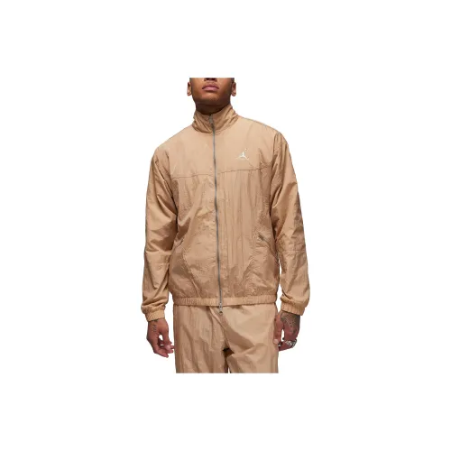 Jordan Jackets Men Linen Yellow