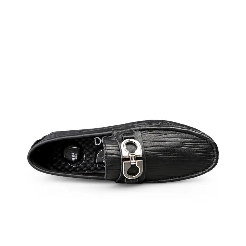 DCK Men's Casual Shoes Men Low Top Black/Brown-4