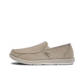 Crocs Santa Cruz Clean Cut Loafers 'Khaki'