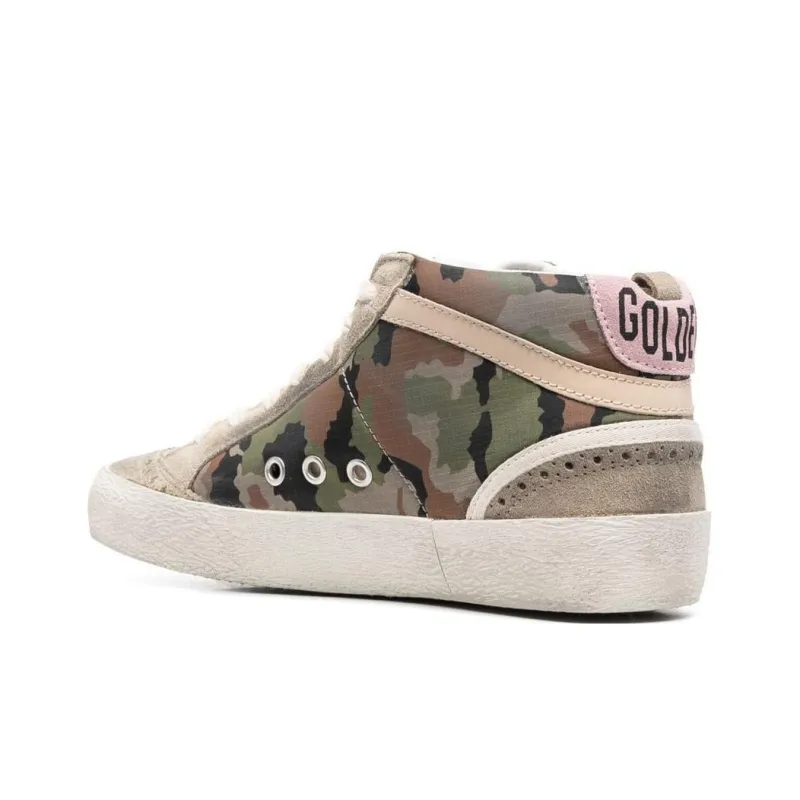 Golden Goose Logo patch Lace up Sneakers Women's-3