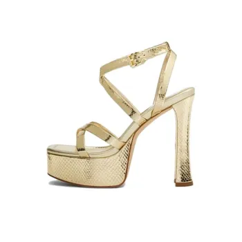 MICHAEL KORS Paola Strap Sandals Women's Light Gold