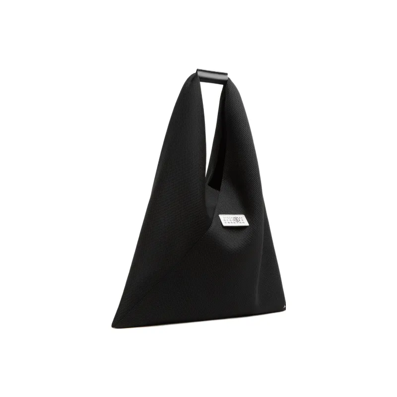 MM6 Maison Margiela Polyester Mesh Bag One Shoulder Handbag Medium Size Unisex Black-1