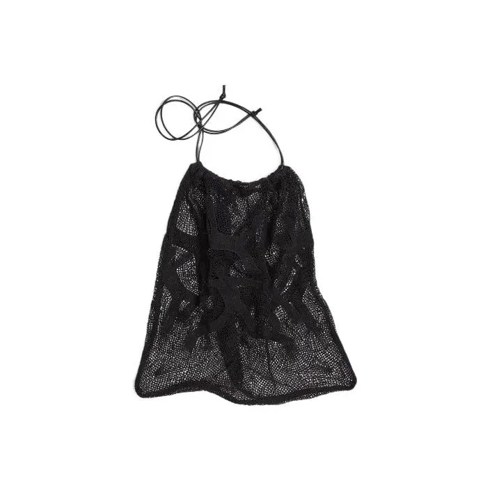 Bottega Veneta POUCH Cloud Bag Cotton With Sheepskin Handbag Women's Black-0