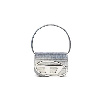 DIESEL 1DR Logo plaque Shoulder Bag