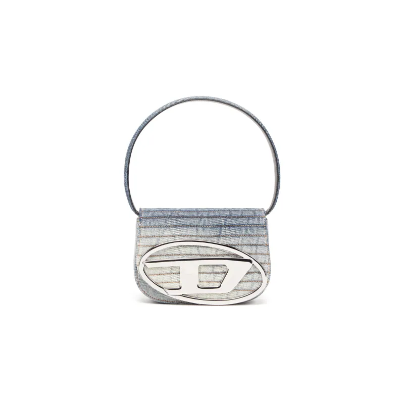 DIESEL 1DR Logo plaque Shoulder Bag-0