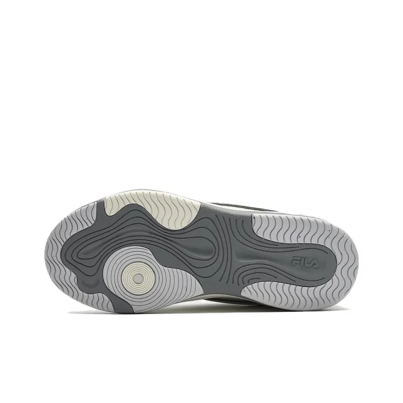 FILA Mix Low Skate Shoes 'Cream White Grey'-4