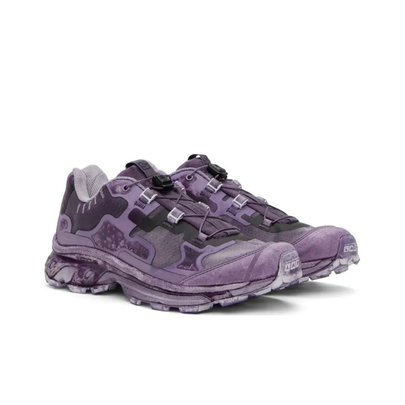 11 BY BORIS BIDJAN SABERI x SALOMON Bamba 5 Slip-Resistant Low-Top Outdoor Shoes Men's Purple-2