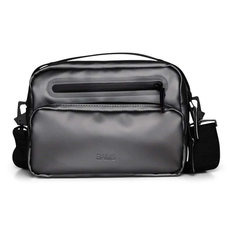 Rains Polyester Sports Bag One Shoulder Handbag Unisex Multicolor-3
