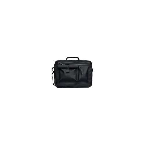 DECATHLON Crossbody Bags Obsidian Black Case With Rigid Fabric Material