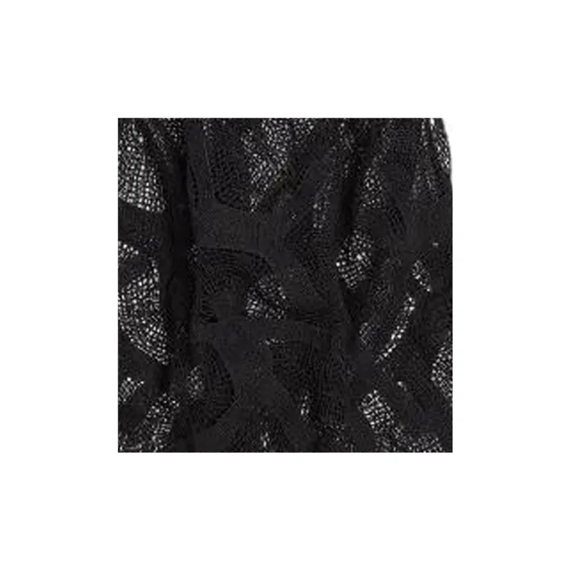 Bottega Veneta POUCH Cloud Bag Cotton With Sheepskin Handbag Women's Black-1